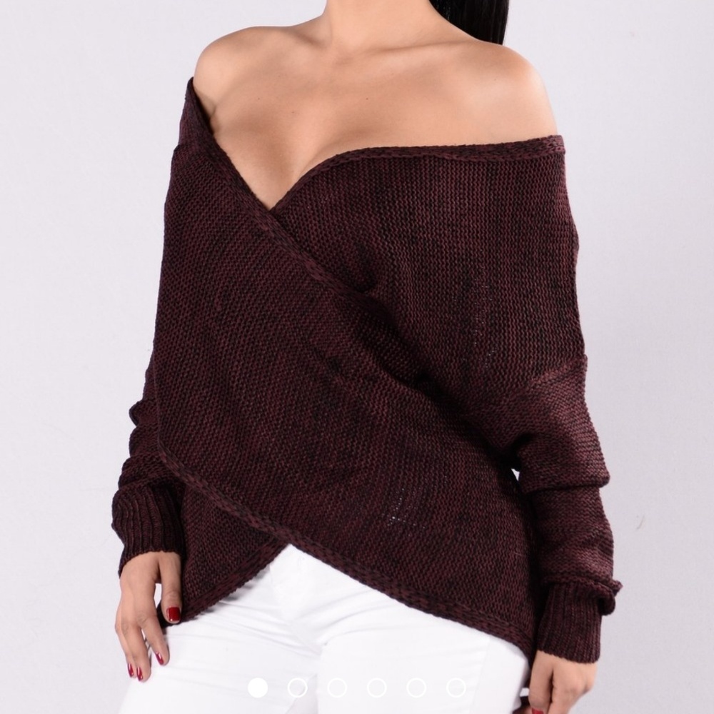 Fashion Nova Purple Sweater
